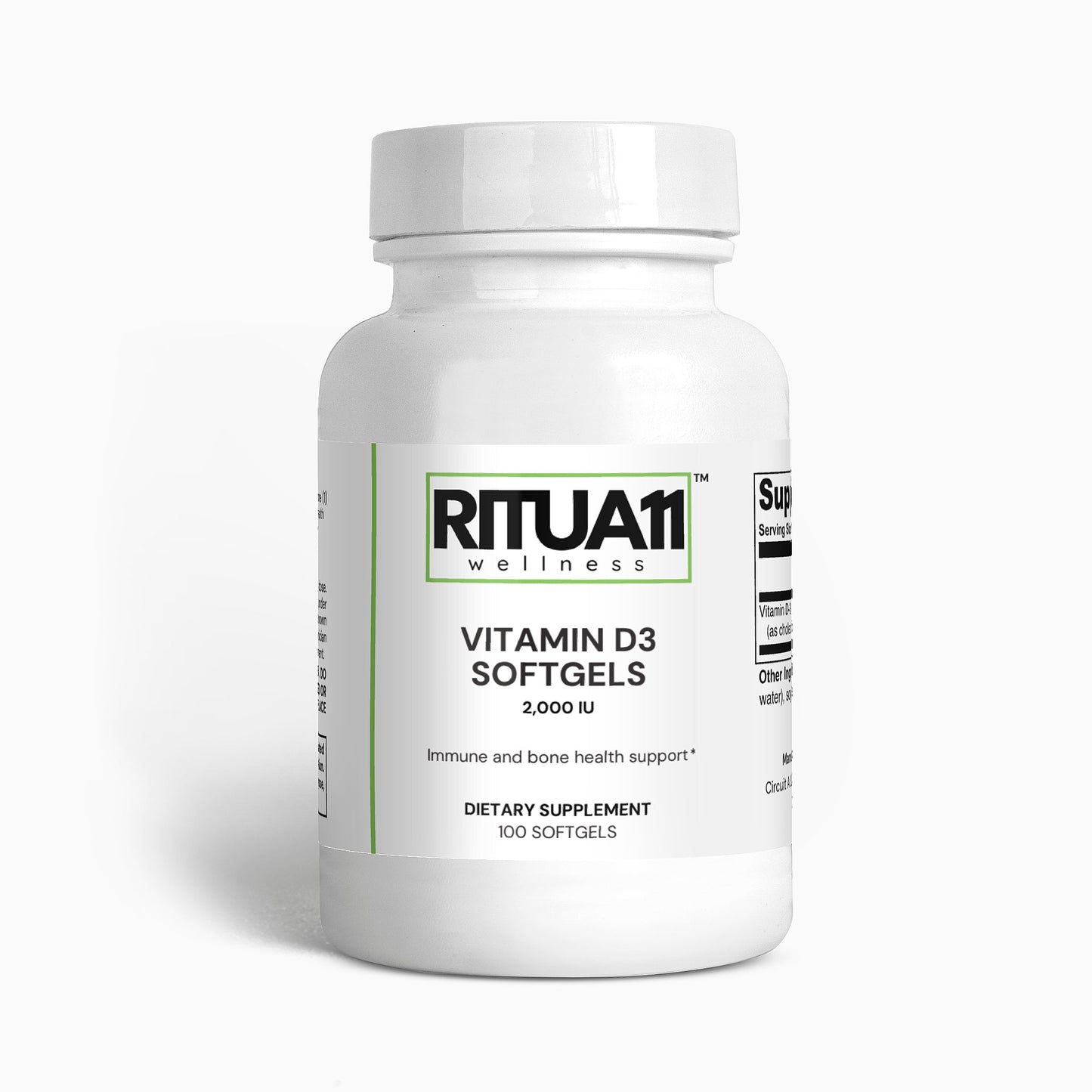 Vitamin D3 Softgels