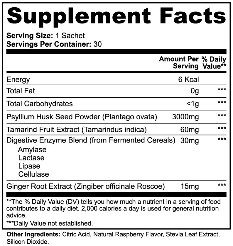 Colon Cleanse Detox Sachets