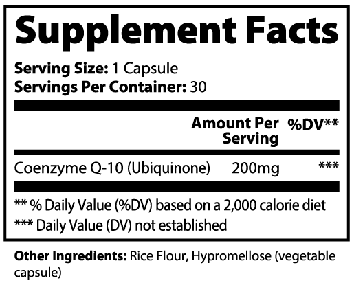 CoQ10 Heart + Energy Capsules