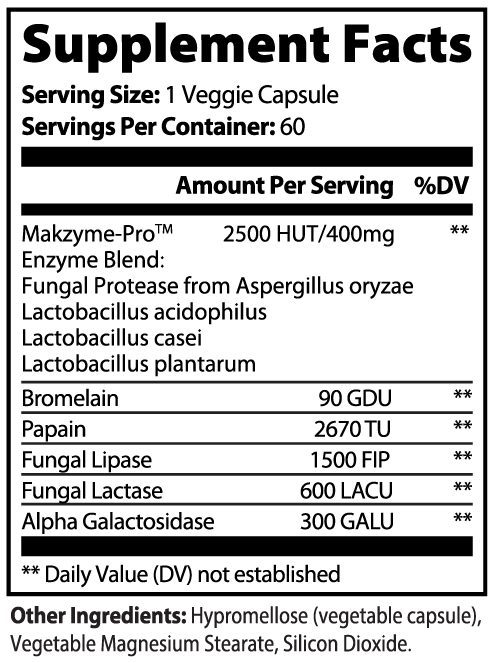 Digestive Enzyme Complex Capsules