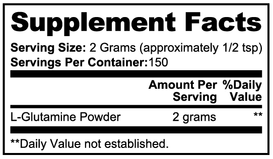 L-Glutamine Recovery Powder