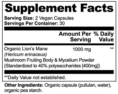 Lion’s Mane Clarity Capsules